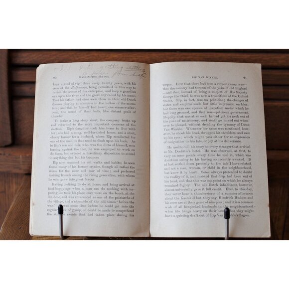 Selections From Irving and Hawthorne Copp Clark Literature Series 1915 Textbook - Picture 6 of 6